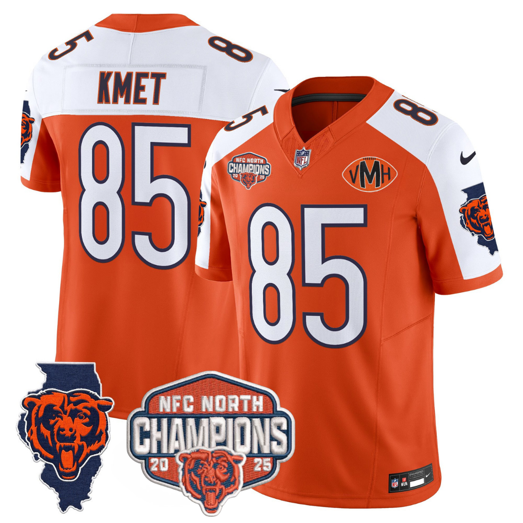 CHI 2025 NFC North Champions Patch Jersey V2