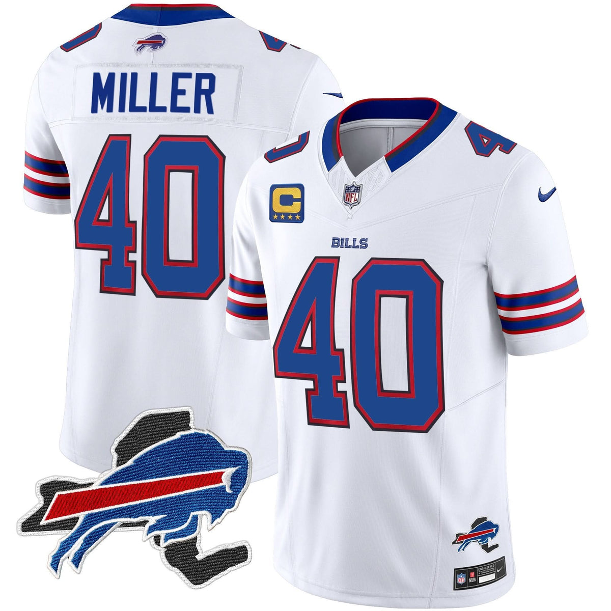 BUF New York Patch Vapor Limited Jersey