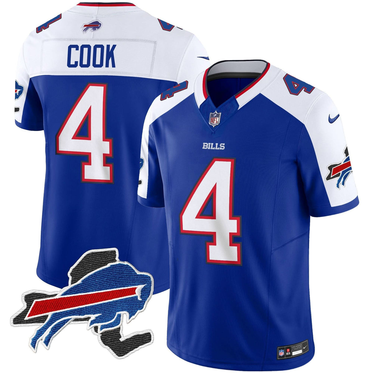 BUF New York Patch Vapor Limited Jersey