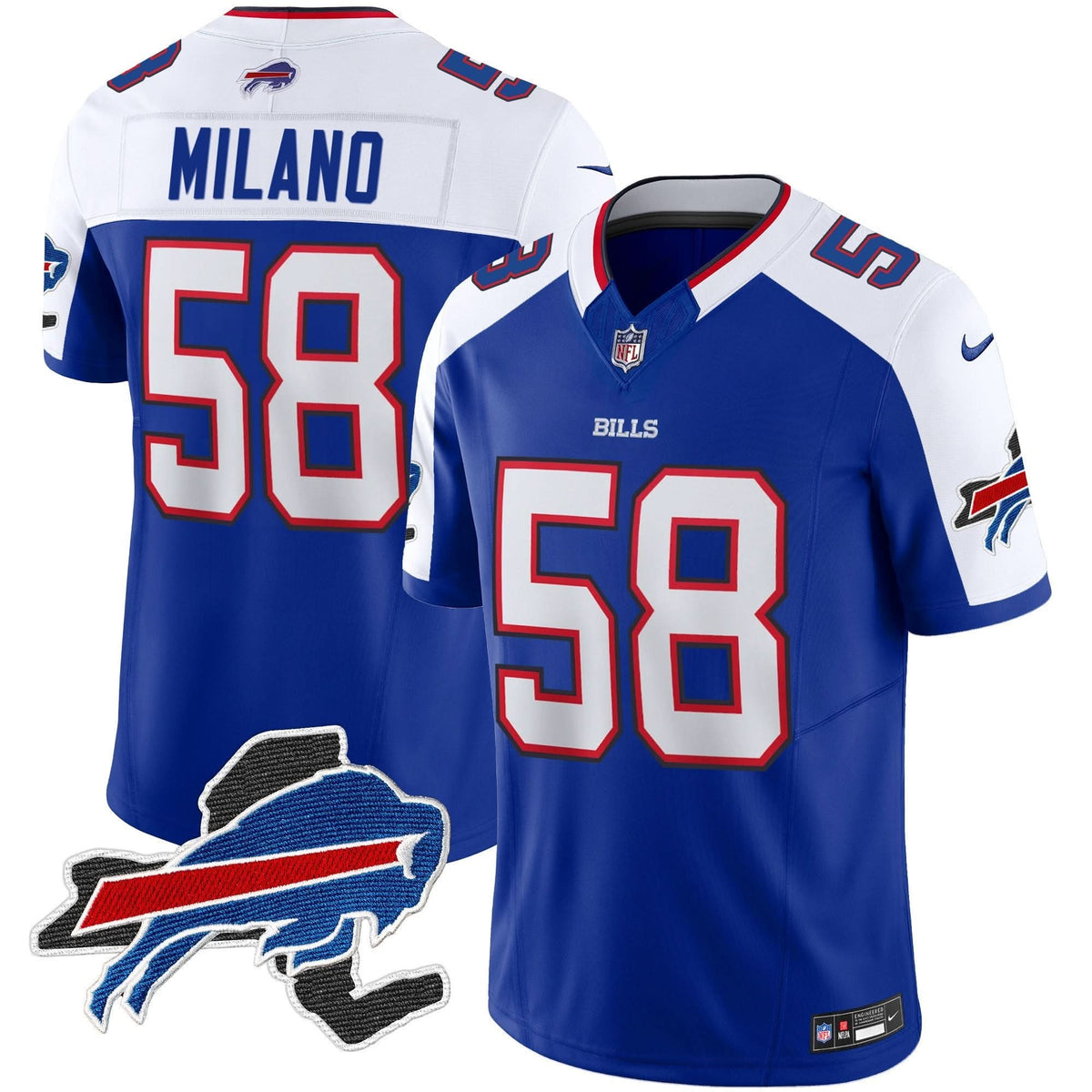 BUF New York Patch Vapor Limited Jersey