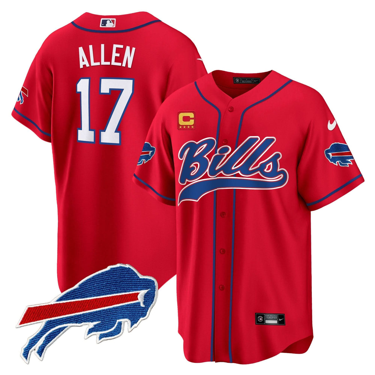 BB Baseball Jersey - All Stitched