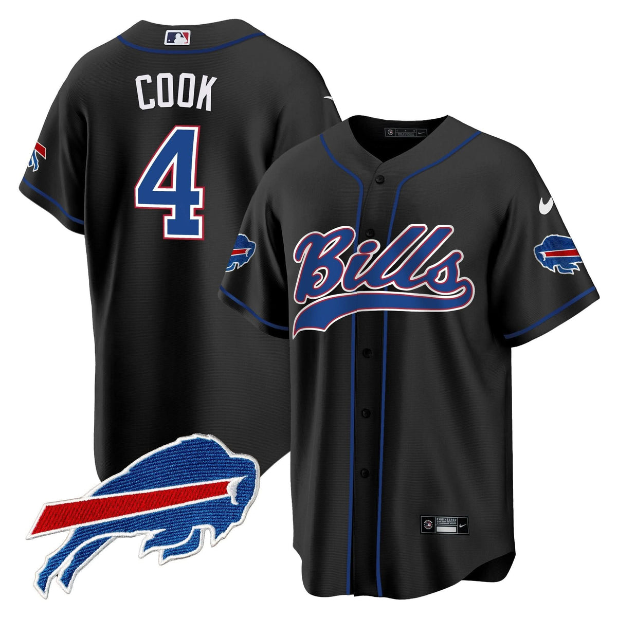 BB Baseball Jersey - All Stitched