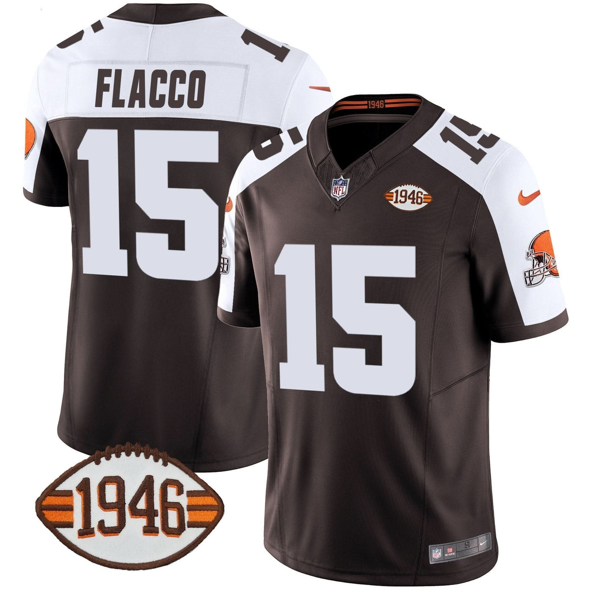 CLE 1946 75th Anniversary Patch Jersey