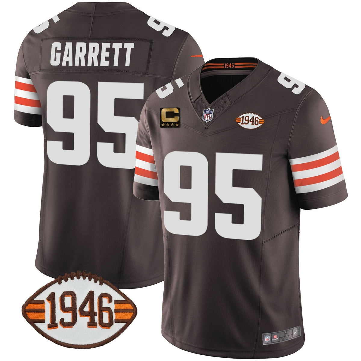 CLE 1946 75th Anniversary Patch Jersey