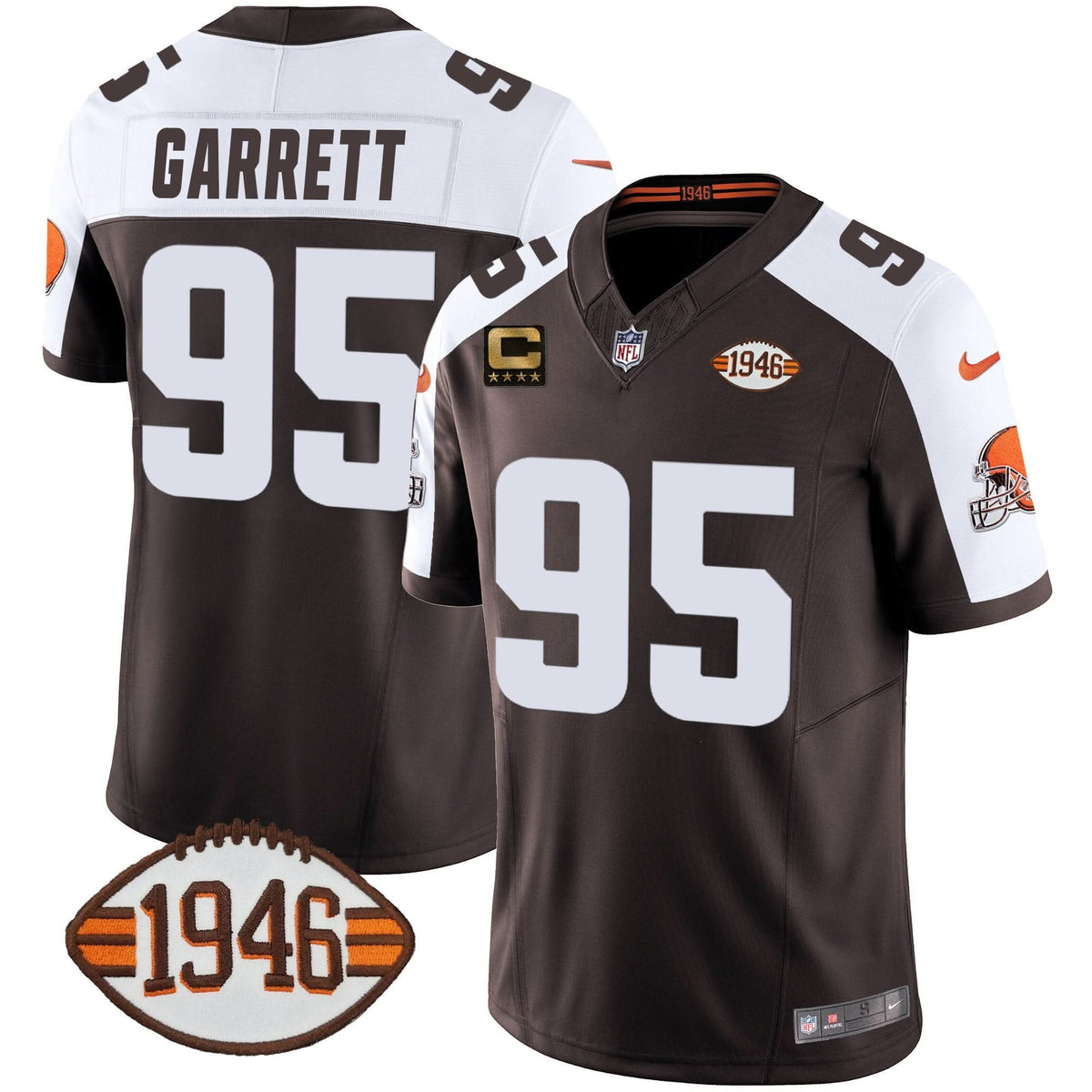 CLE 1946 75th Anniversary Patch Jersey