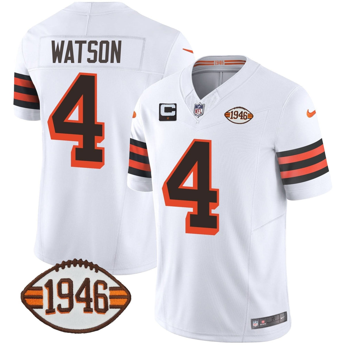 CLE 1946 75th Anniversary Patch Jersey
