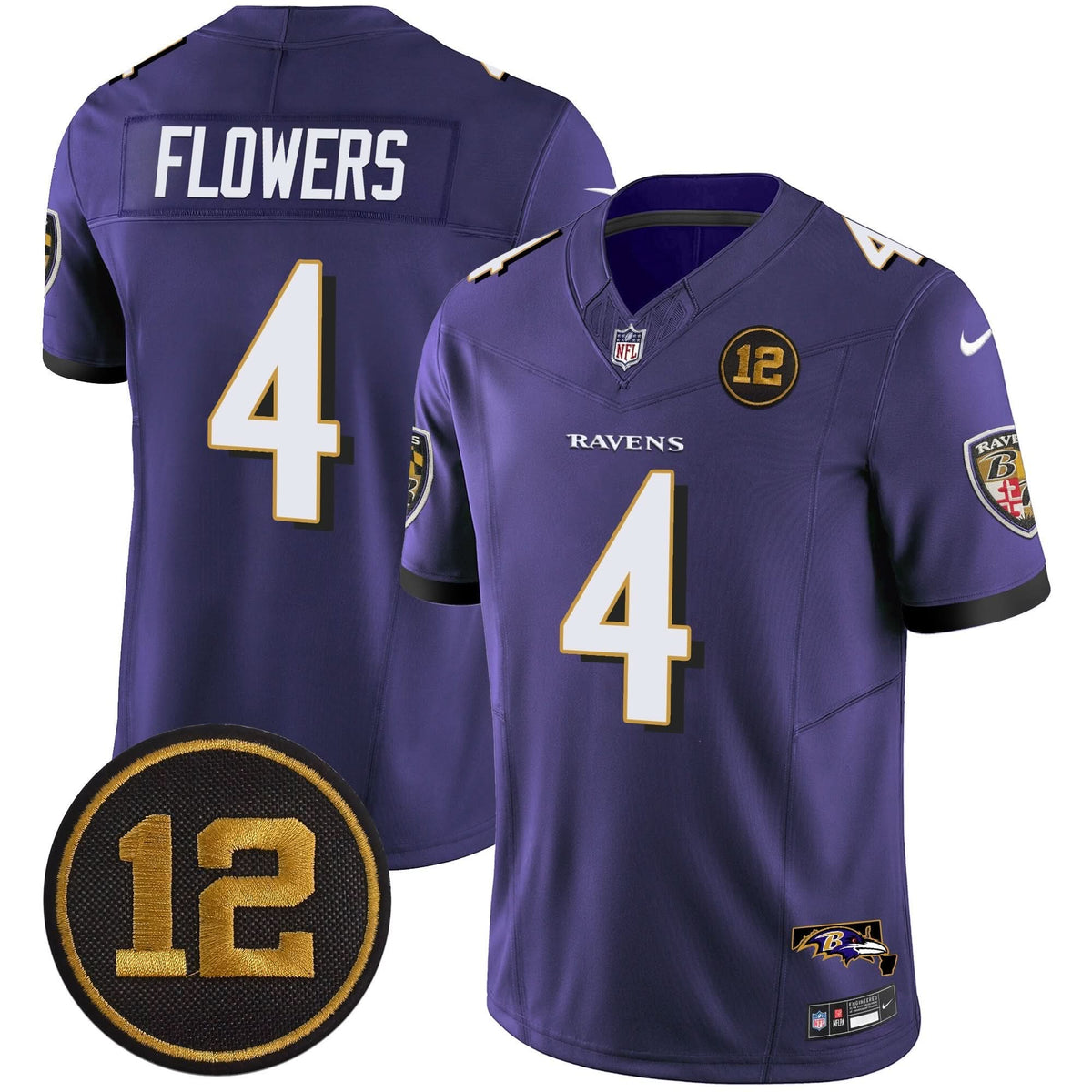 BAL Jacoby Jones Patch Vapor Limited Jersey