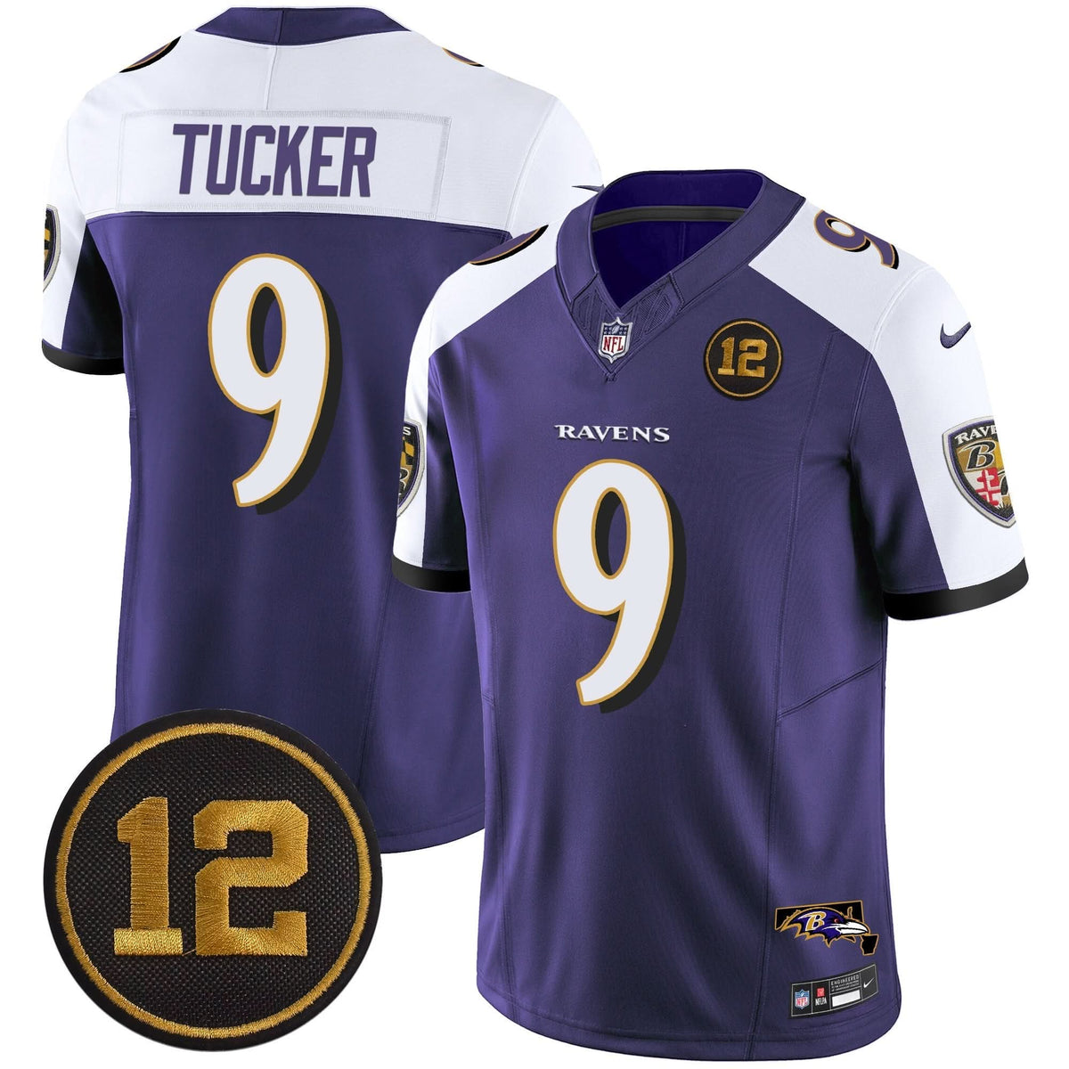BAL Jacoby Jones Patch Vapor Limited Jersey
