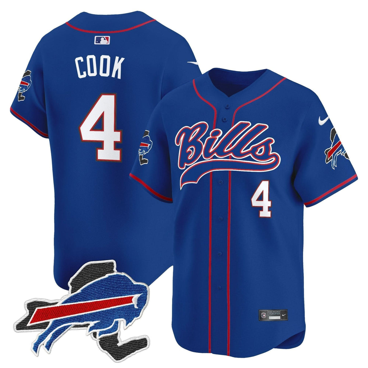 BB 2024 New York Patch Vapor Baseball Jersey - All Stitched
