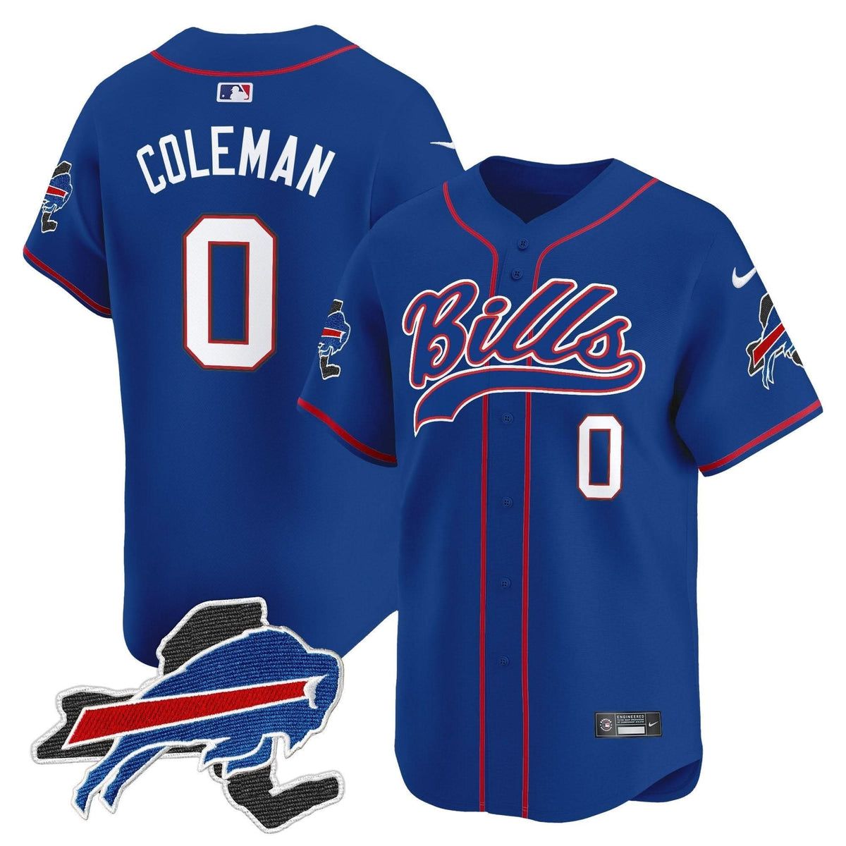 BB 2024 New York Patch Vapor Baseball Jersey - All Stitched