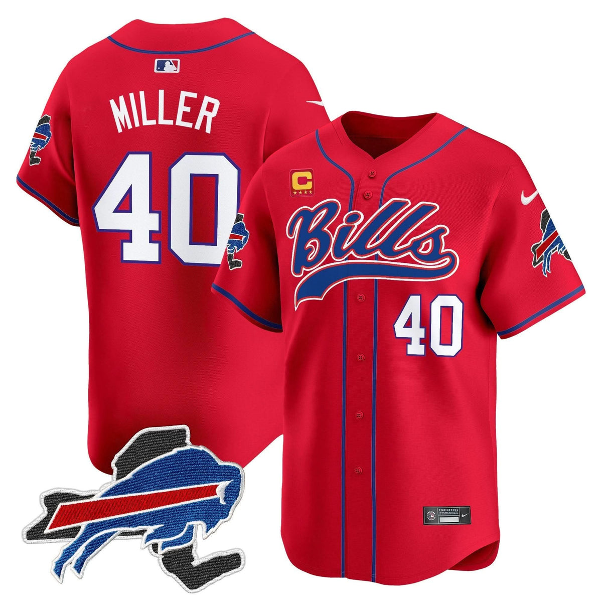BB 2024 New York Patch Vapor Baseball Jersey - All Stitched