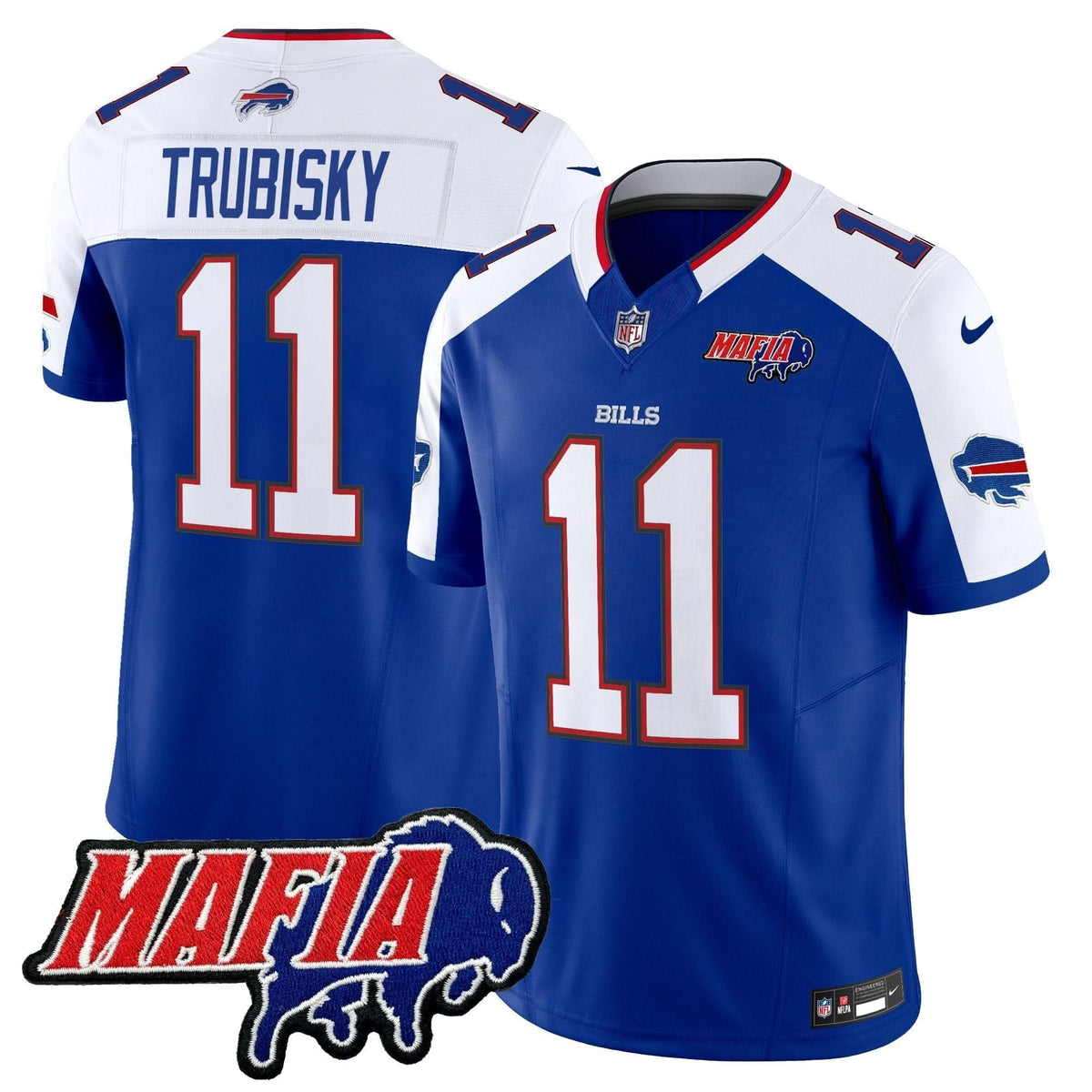 BB 2024 BUF Mafia Patch Vapor Limited Jersey