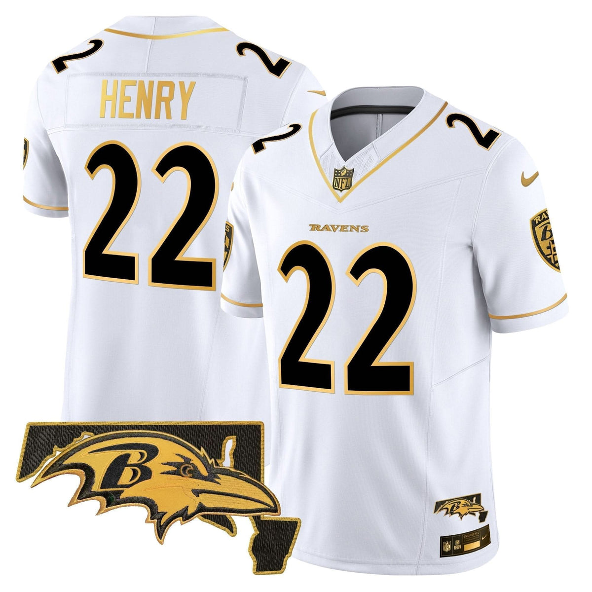 BAL 2024 Gold Vapor Limited Jersey