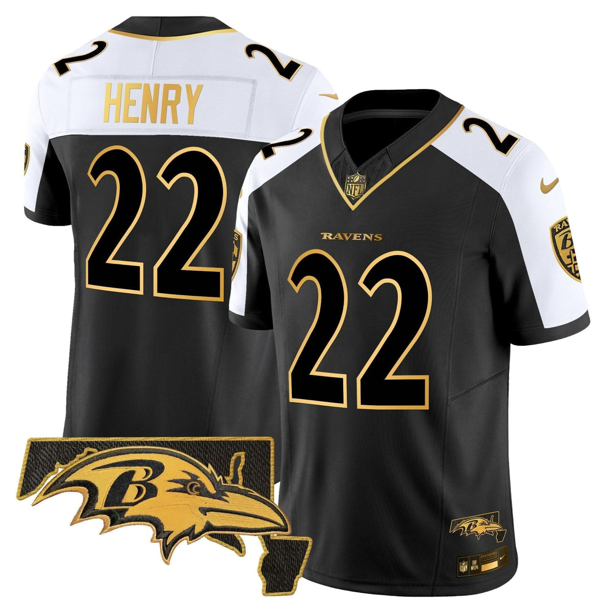 BAL 2024 Gold Vapor Limited Jersey