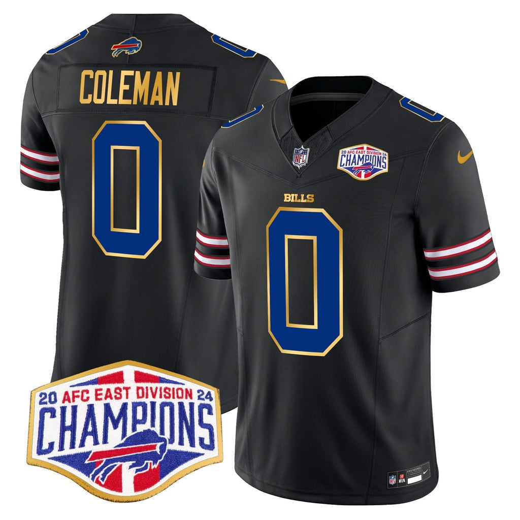BUF 2024 AFC East Division Champions Gold Trim Vapor Limited Jersey