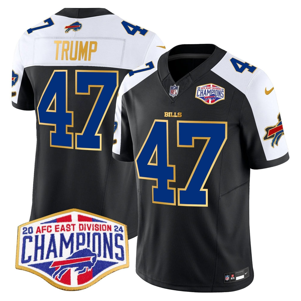 BUF 2024 AFC East Division Champions Gold Trim Vapor Limited Jersey
