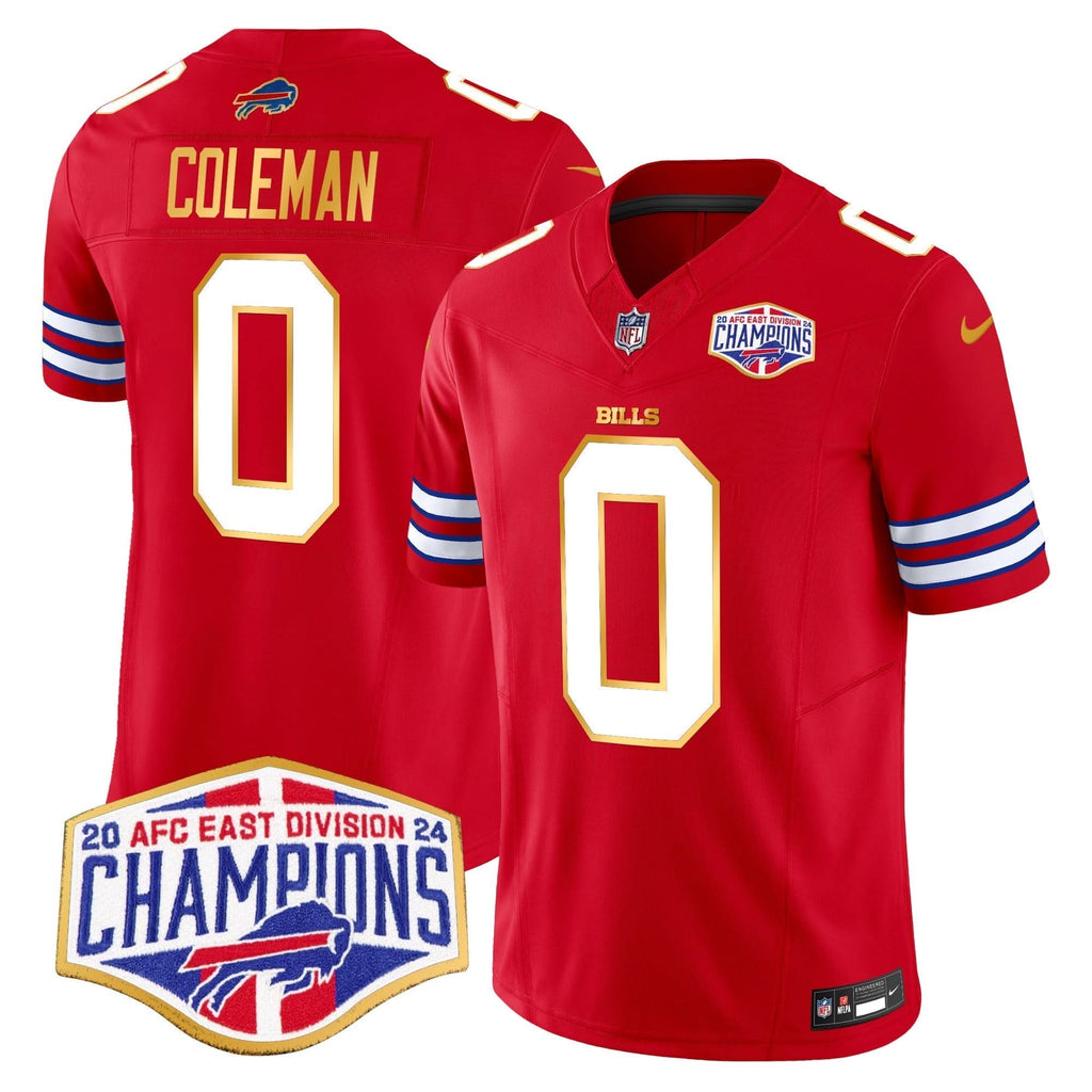 BUF 2024 AFC East Division Champions Gold Trim Vapor Limited Jersey