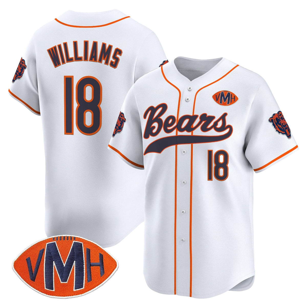 CHI 2025 Vapor Baseball Jersey - All Stitched