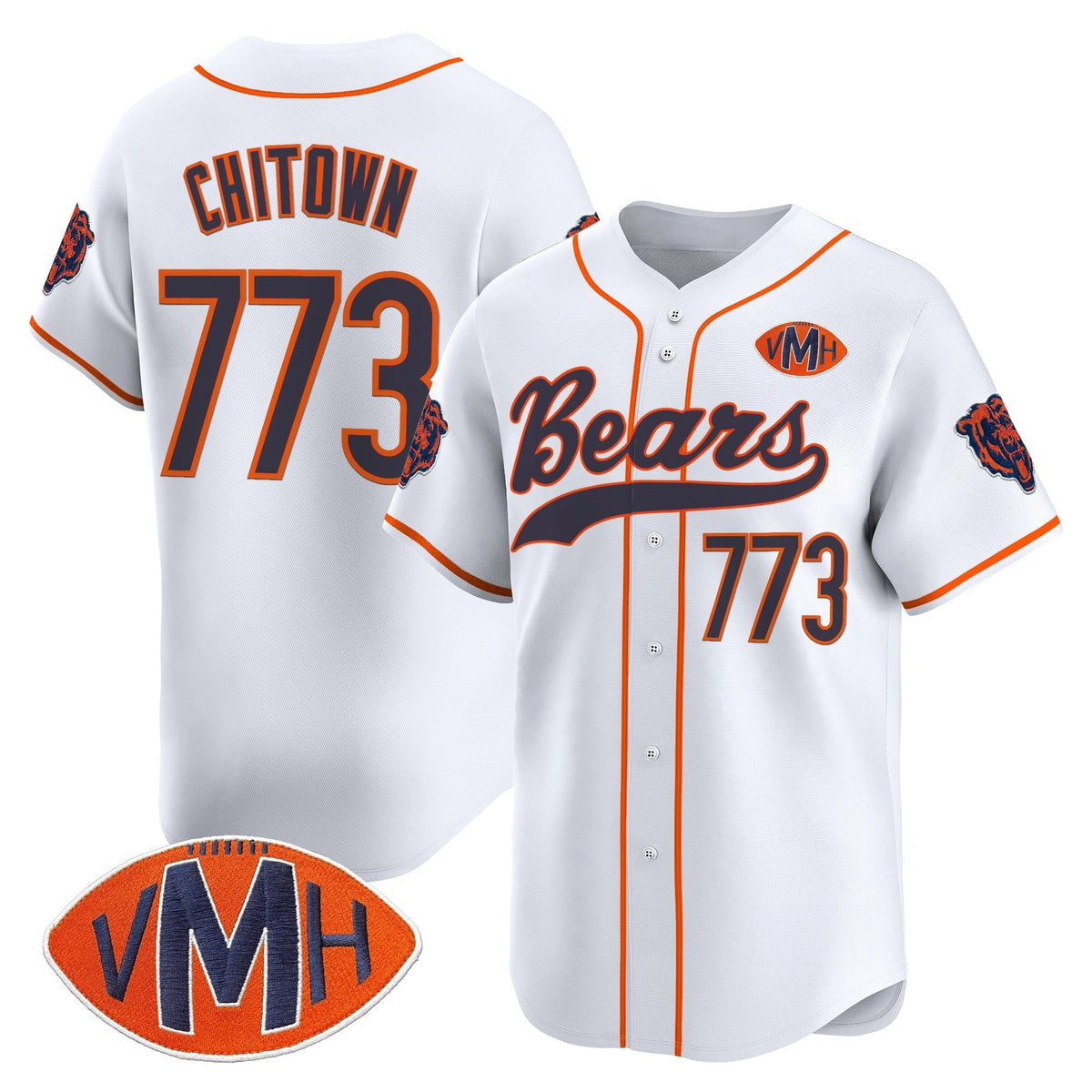 CHI 2025 Vapor Baseball Jersey - All Stitched