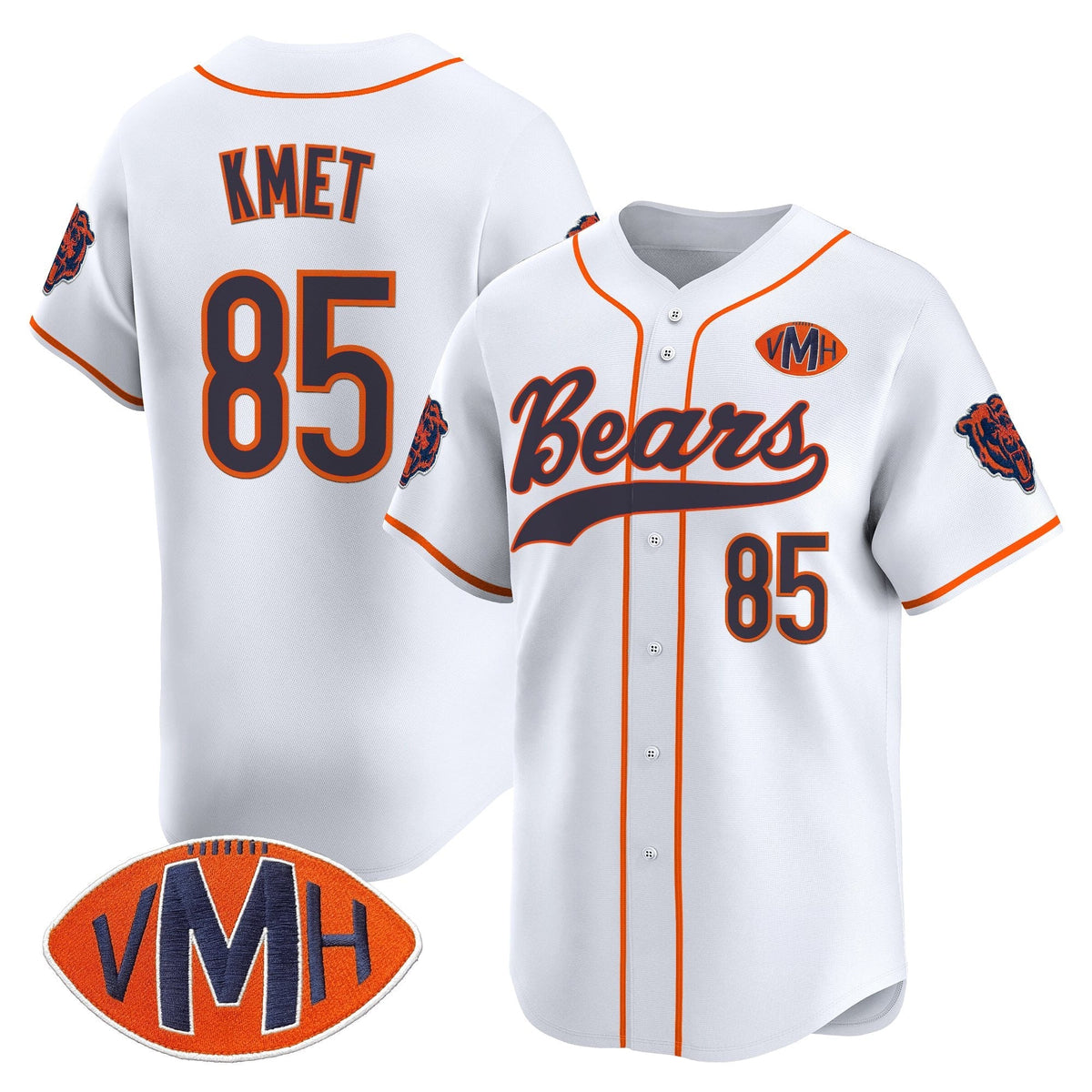 CHI 2025 Vapor Baseball Jersey - All Stitched