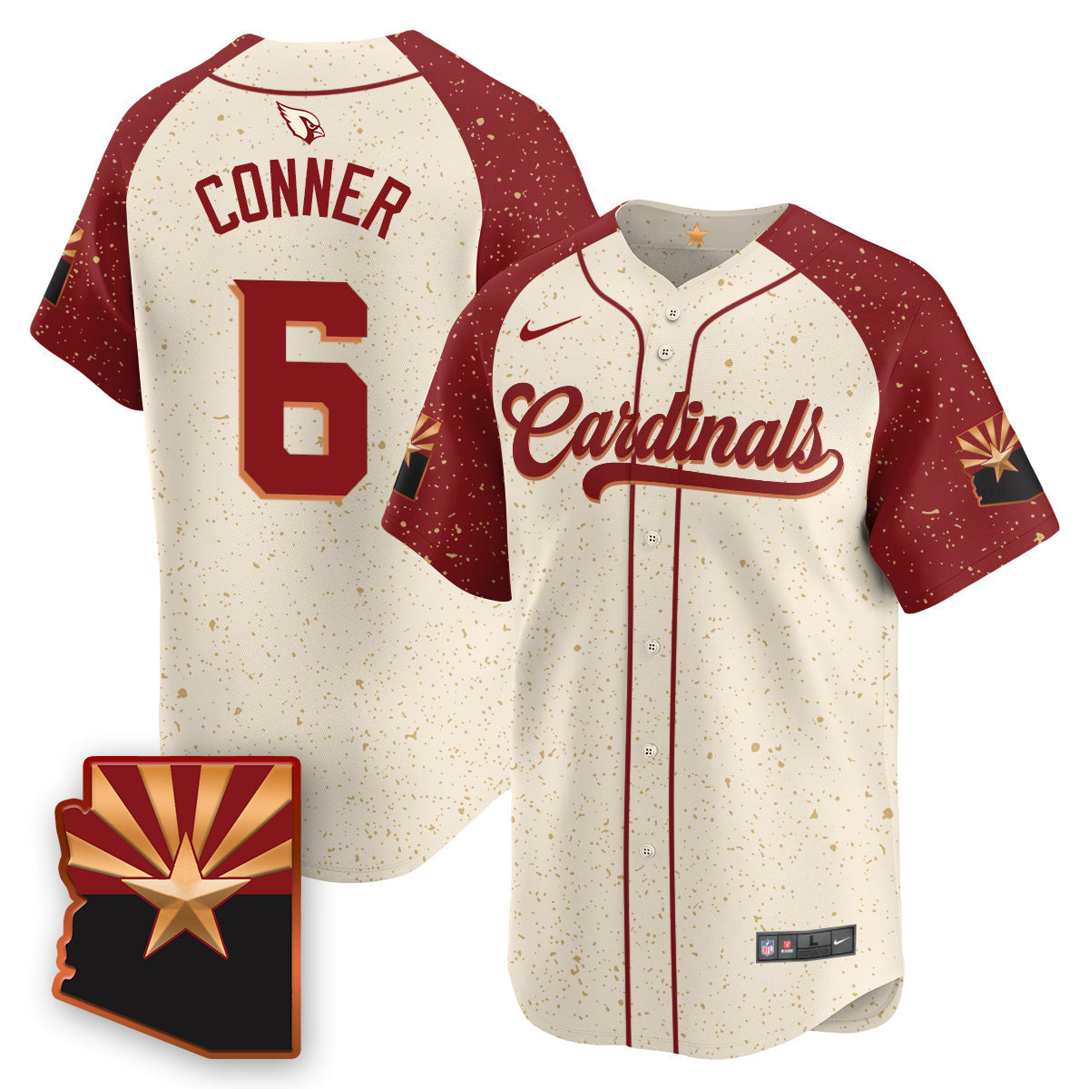 AC Rivalry Series Baseball Jersey - All Stitched