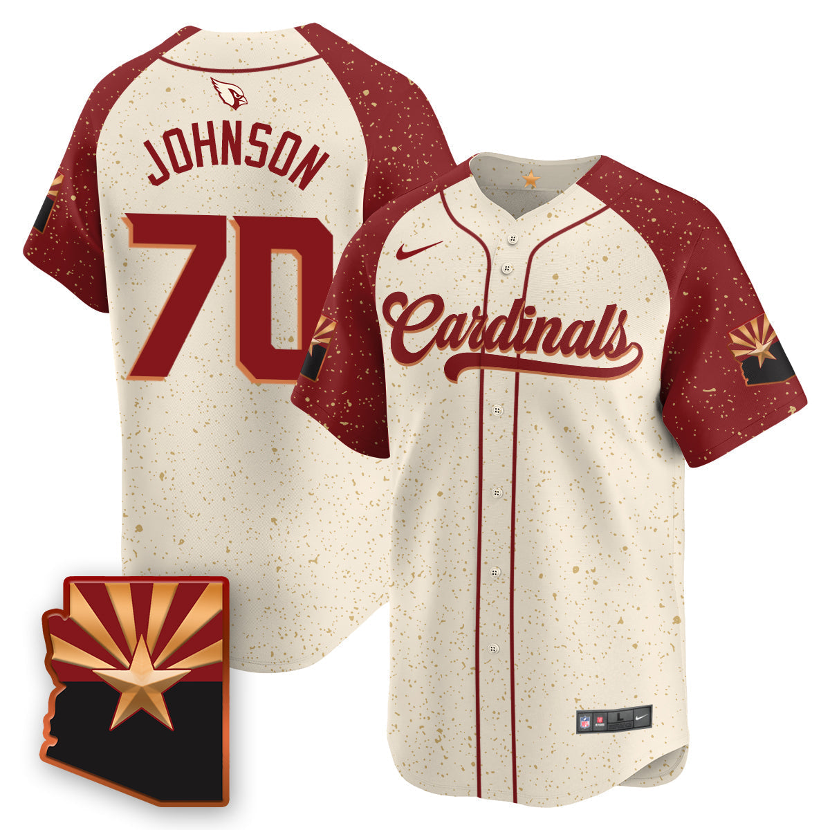 AC Rivalry Series Baseball Jersey - All Stitched