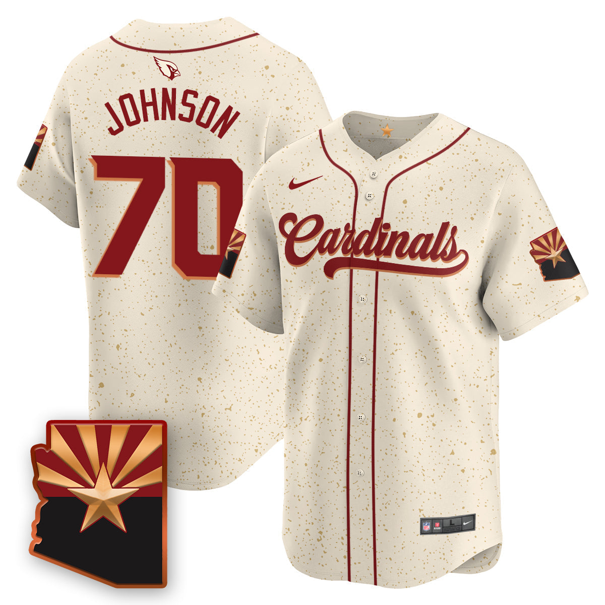 AC Rivalry Series Baseball Jersey - All Stitched