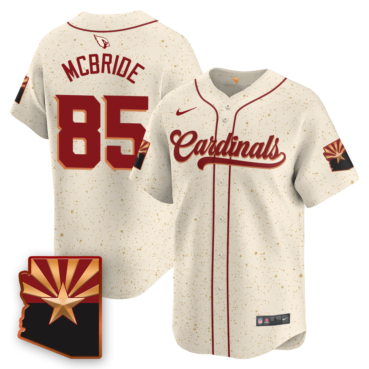 AC Rivalry Series Baseball Jersey - All Stitched
