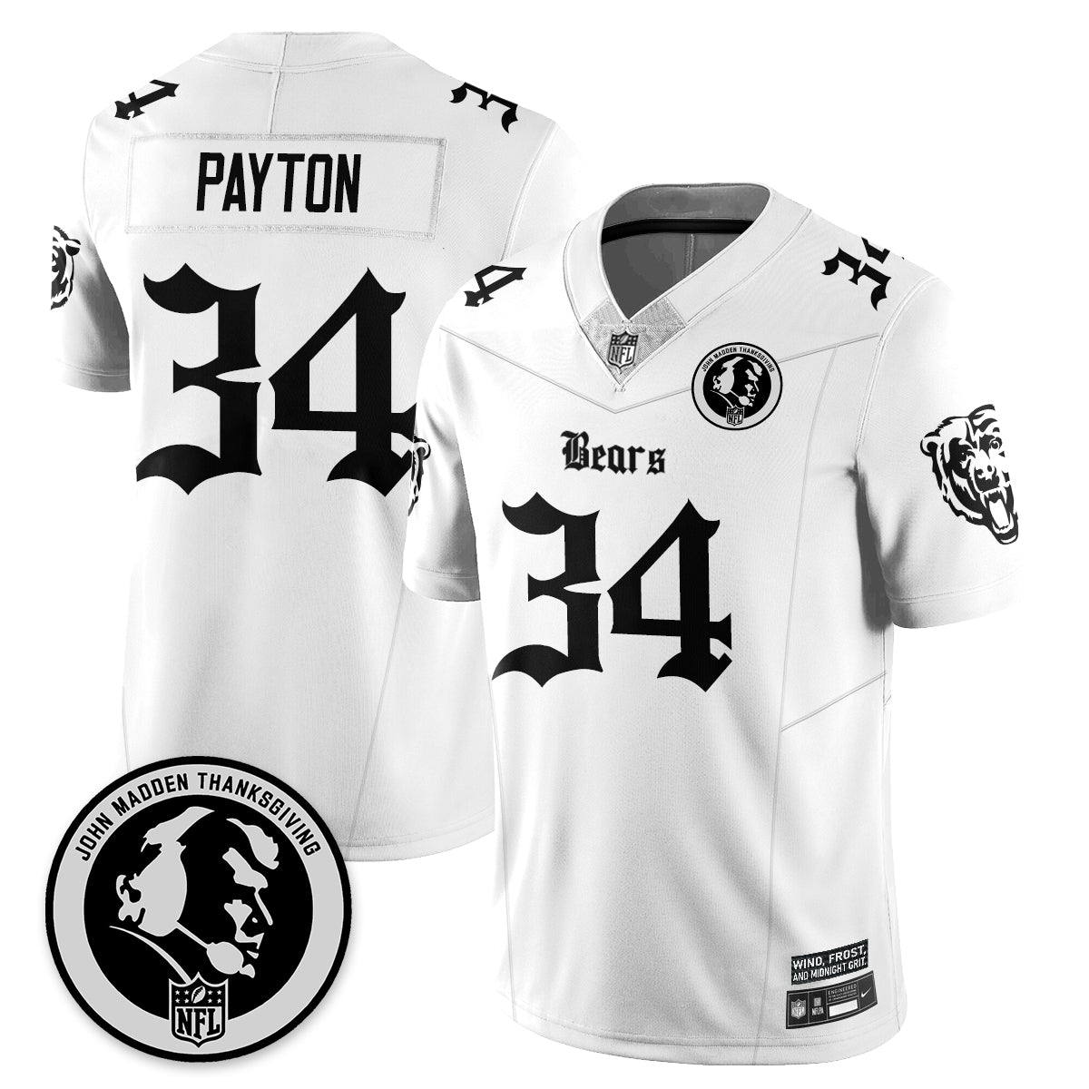 CHI Gothic Vapor Limited Jersey - John Madden Patch