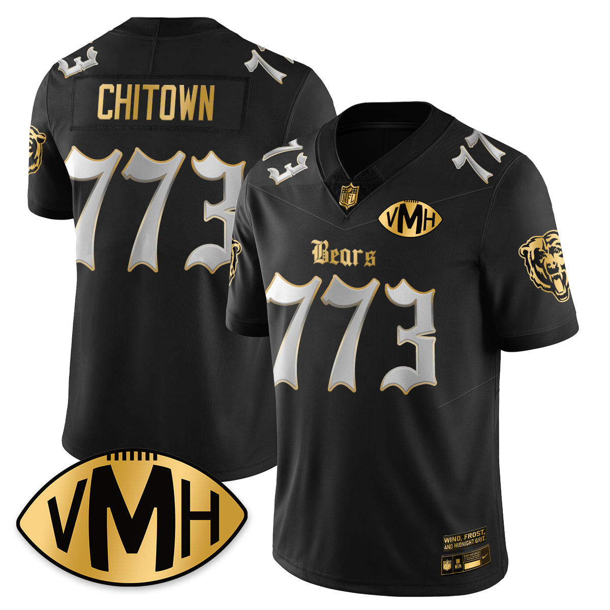 CHI VMH Tribute Patch Vapor Limited Gold Jersey