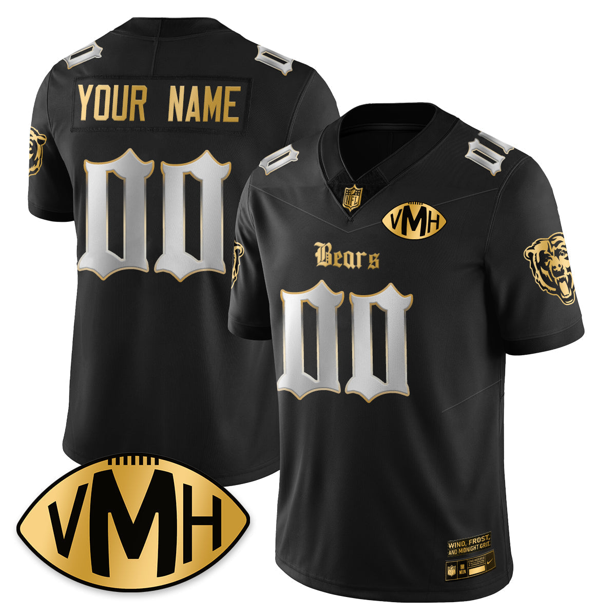CHI VMH Tribute Patch Vapor Limited Gold Jersey