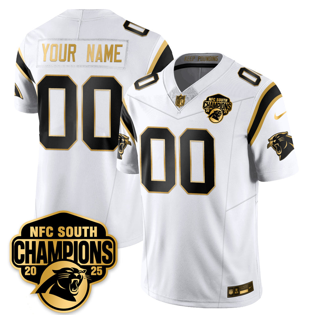 CAR NFC South Division Champions Vapor Limited Gold Jersey