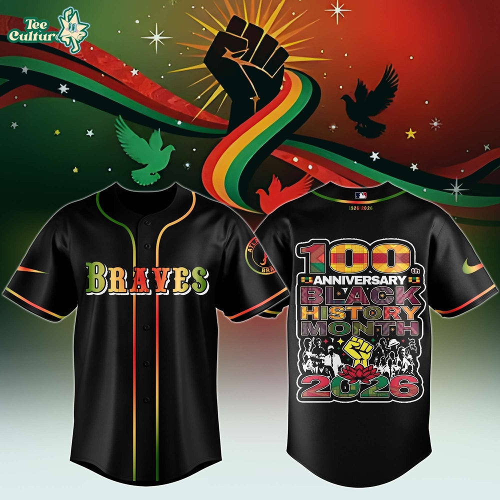 Atlanta Brave x Black History Month 1926–2026 Jersey