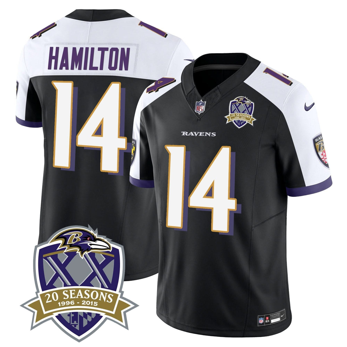 BAL 20th Season Patch Vapor Limited Jersey