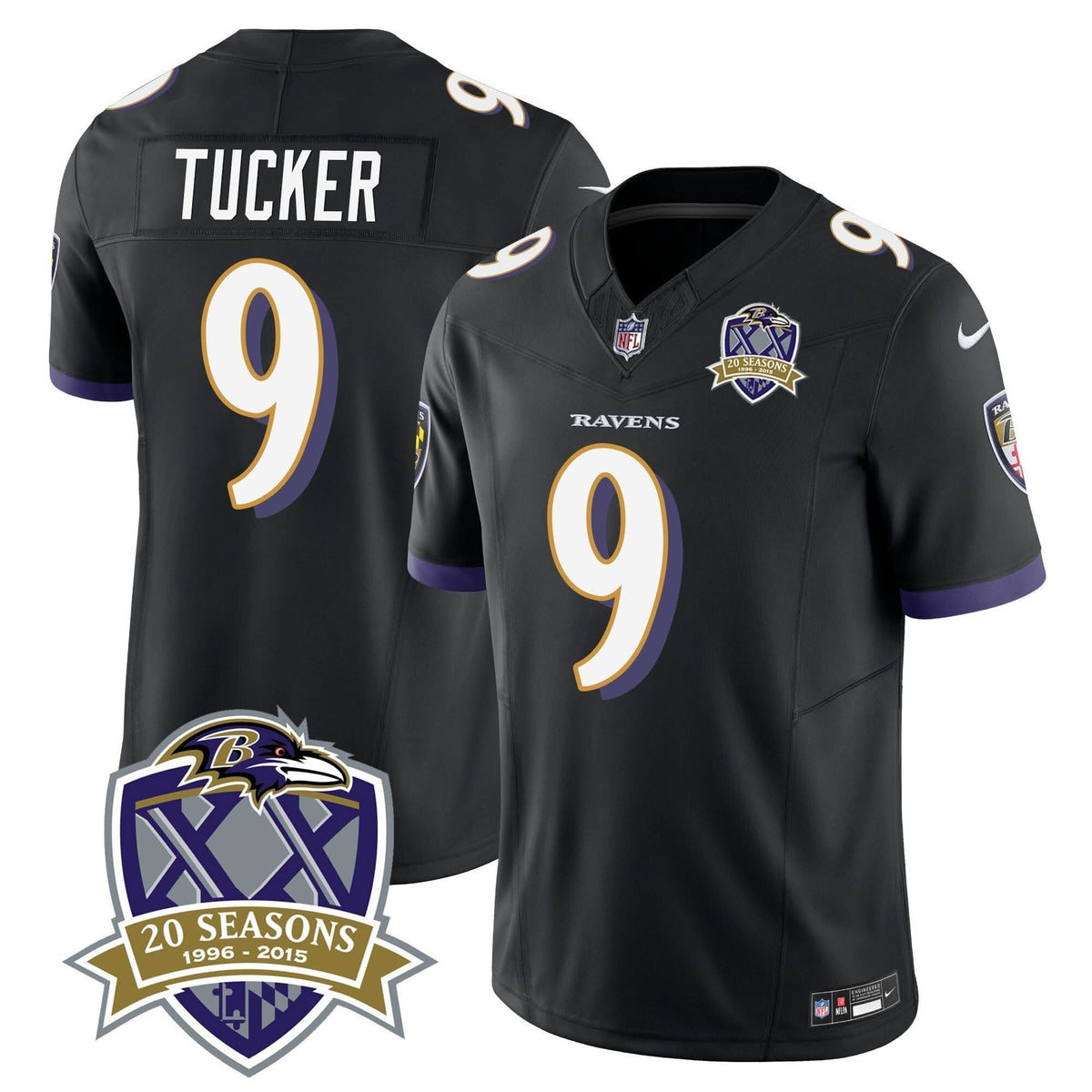 BAL 20th Season Patch Vapor Limited Jersey