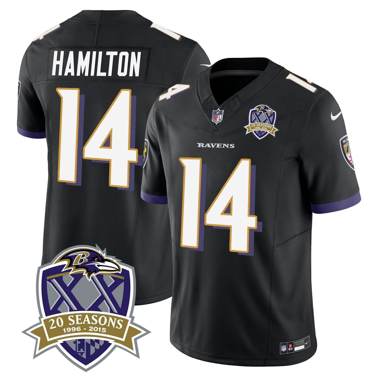 BAL 20th Season Patch Vapor Limited Jersey