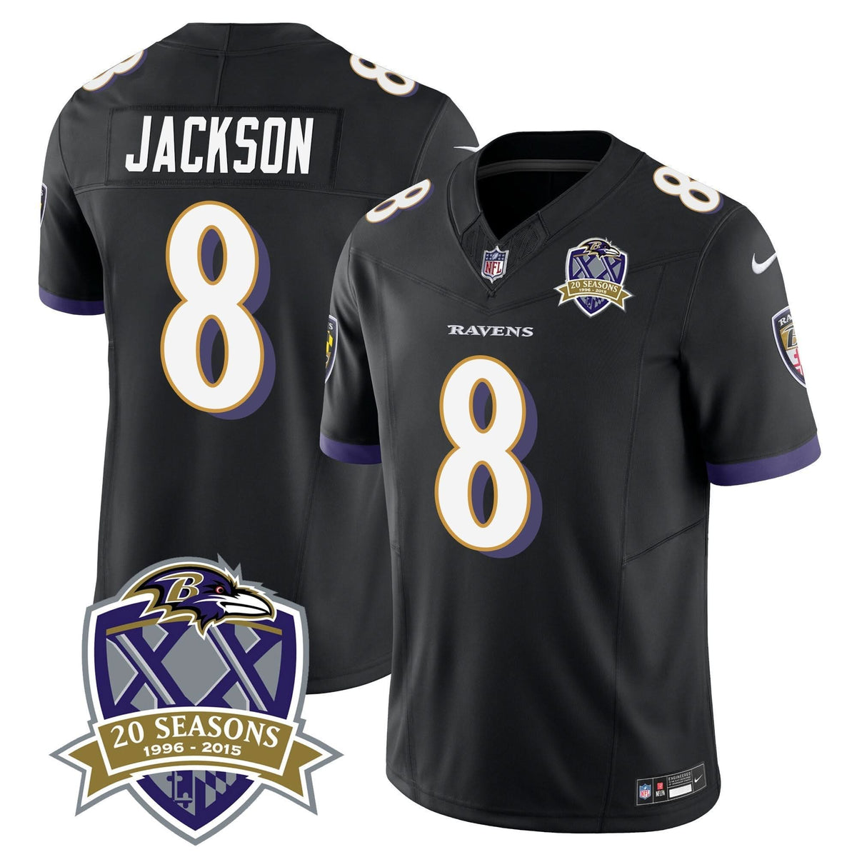 BAL 20th Season Patch Vapor Limited Jersey