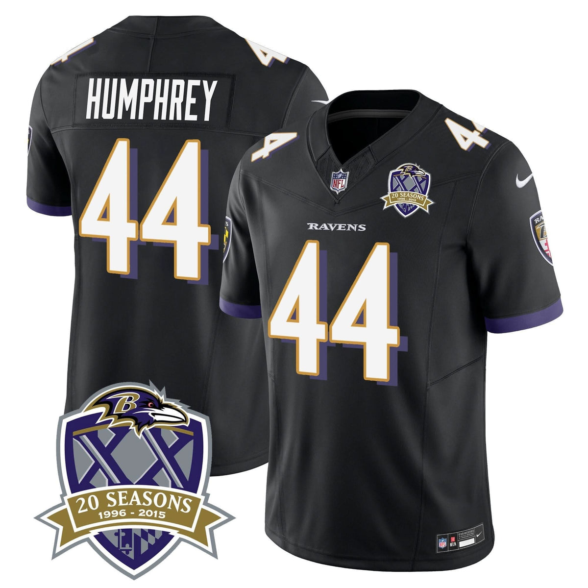 BAL 20th Season Patch Vapor Limited Jersey