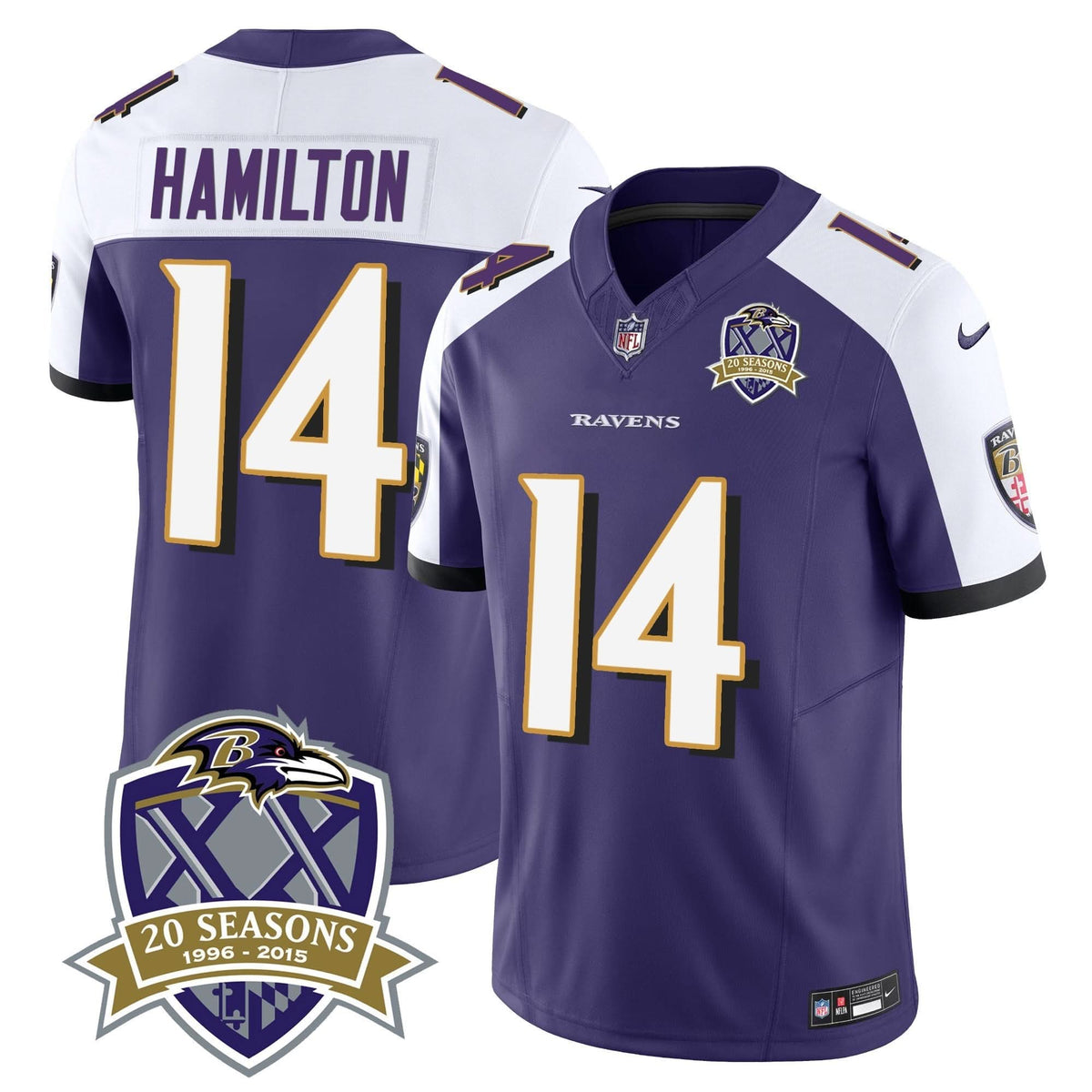 BAL 20th Season Patch Vapor Limited Jersey