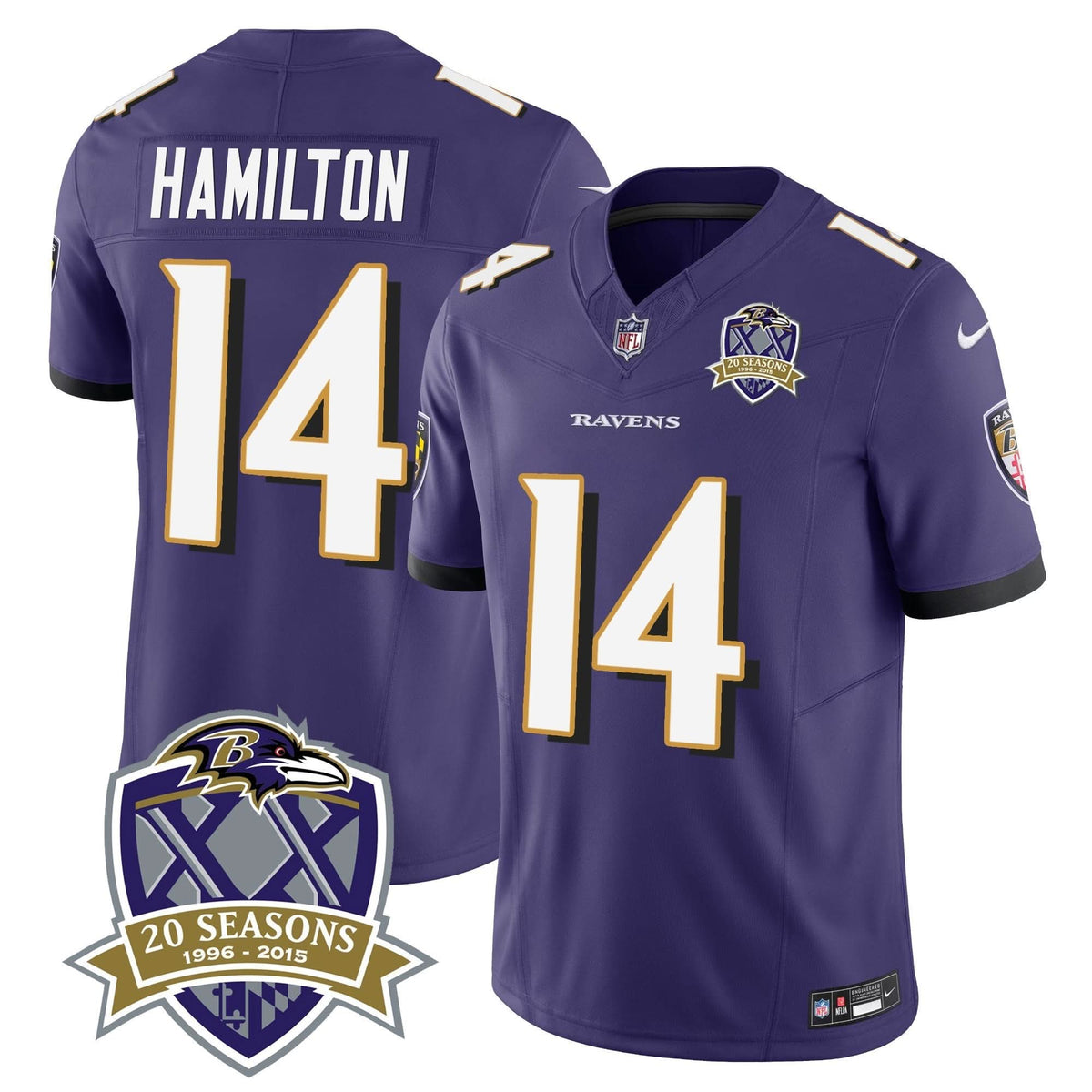 BAL 20th Season Patch Vapor Limited Jersey