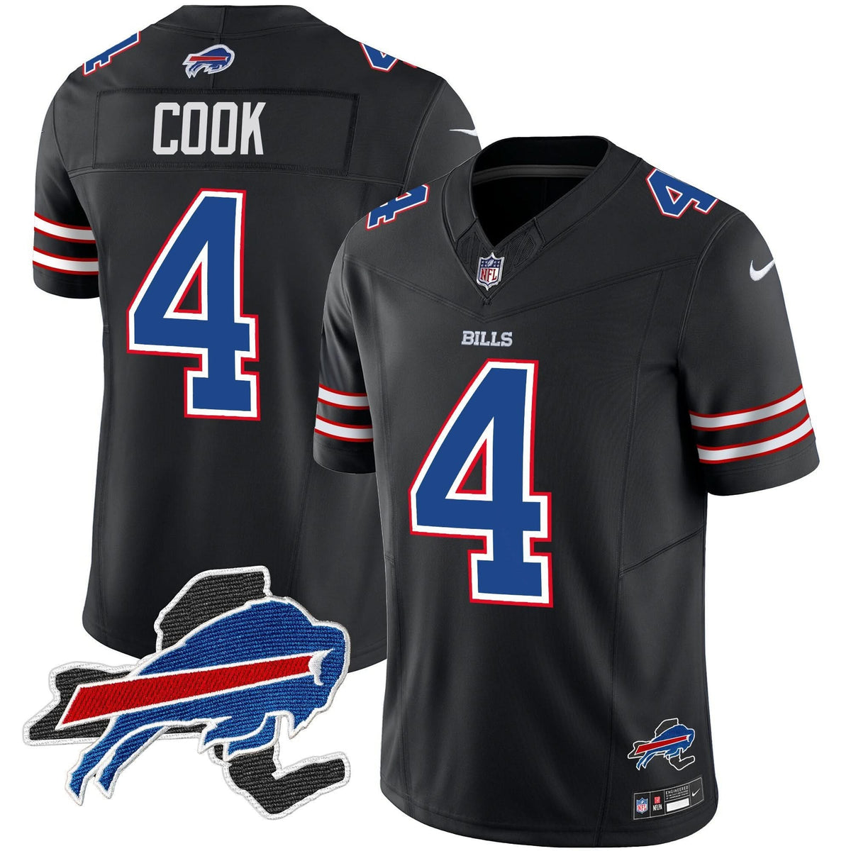 BUF New York Patch Vapor Limited Jersey