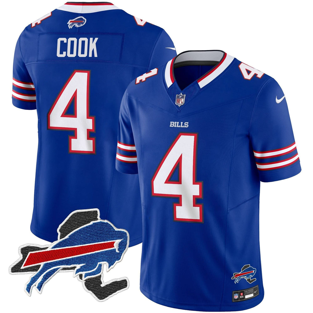 BUF New York Patch Vapor Limited Jersey