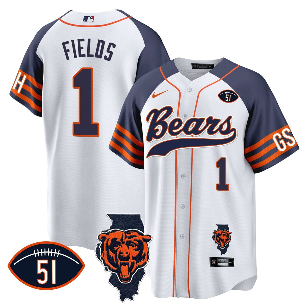 CHI Illinois Patch Baseball Jersey