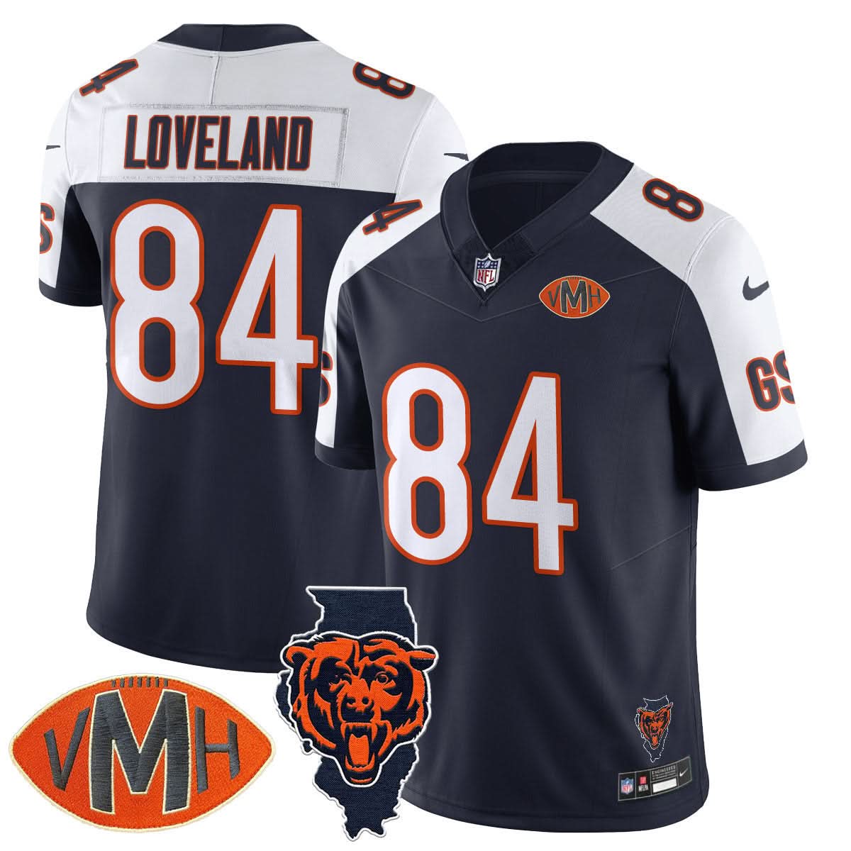 CB Honor Virginia Halas McCaskey Jersey
