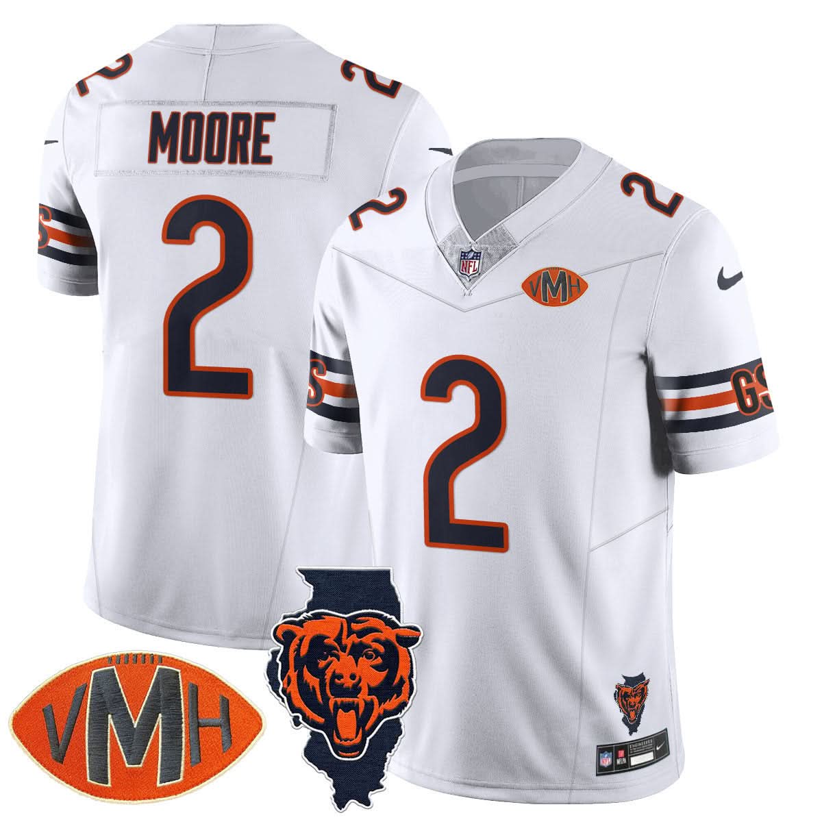 CB Honor Virginia Halas McCaskey Jersey