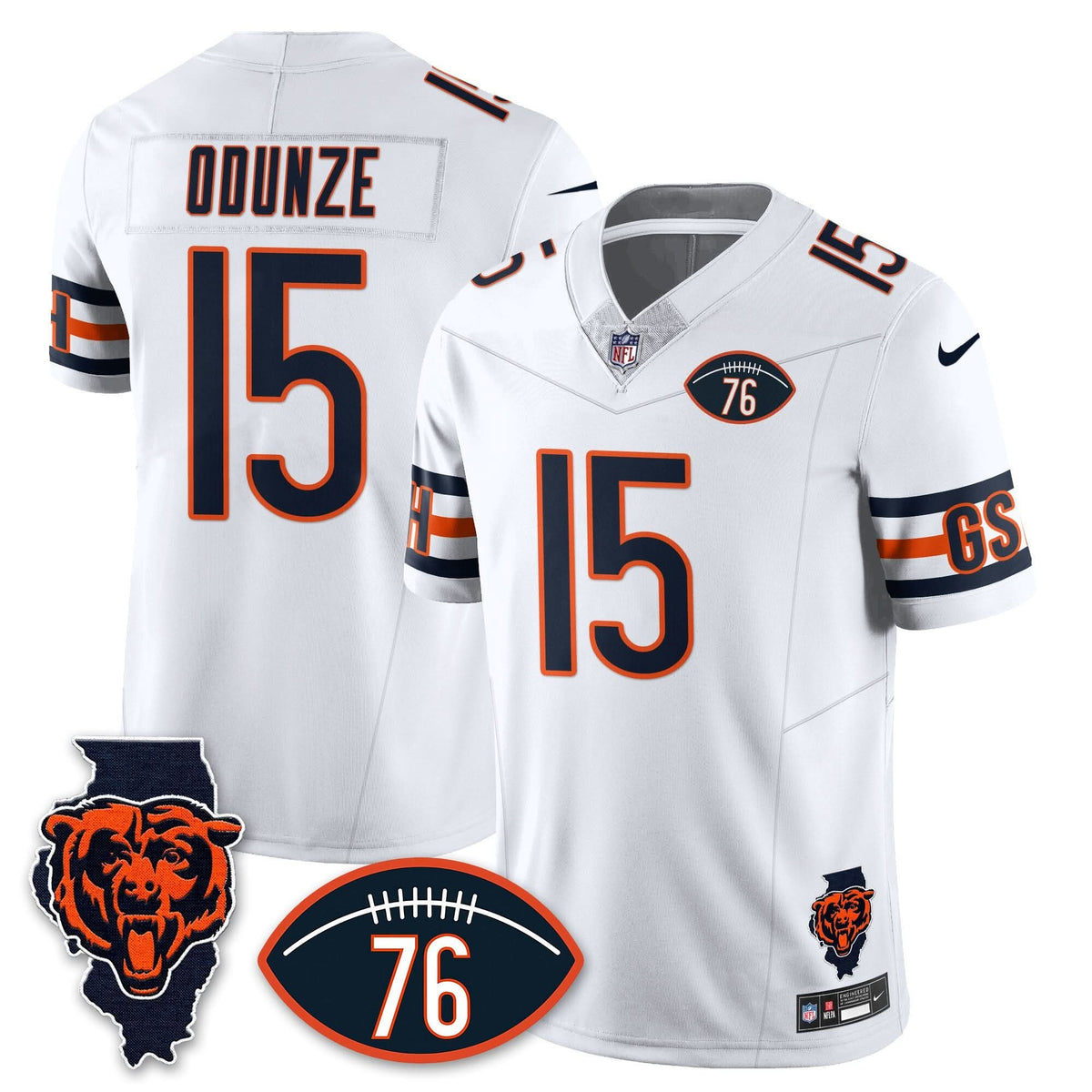 CB Honor Steve McMichael Jersey