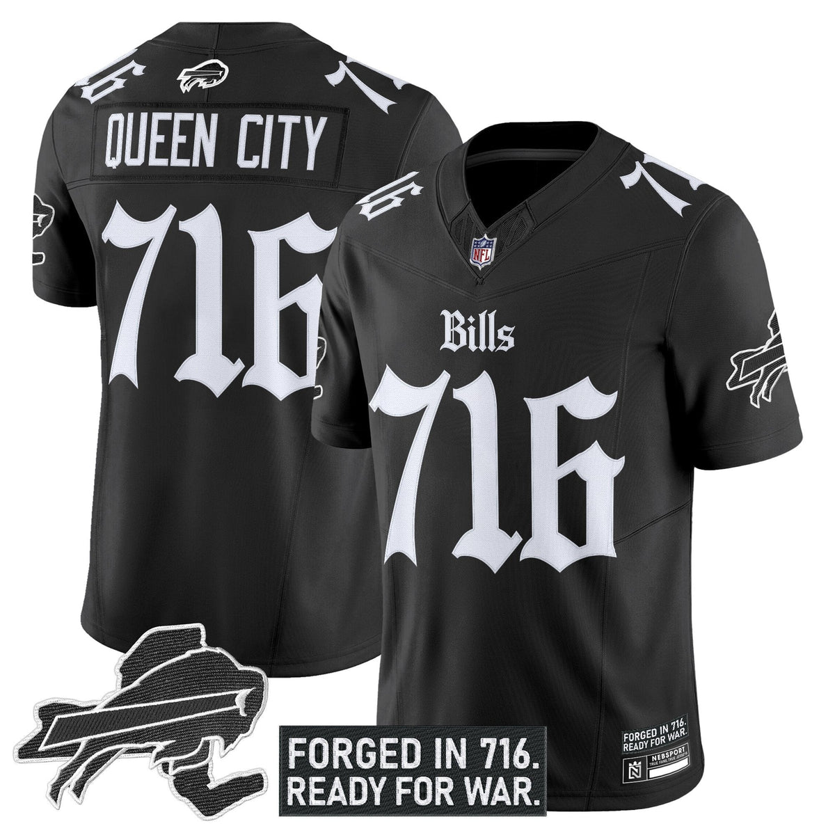 BUF 'Gothic Cold Front Edition' Vapor Limited Jersey