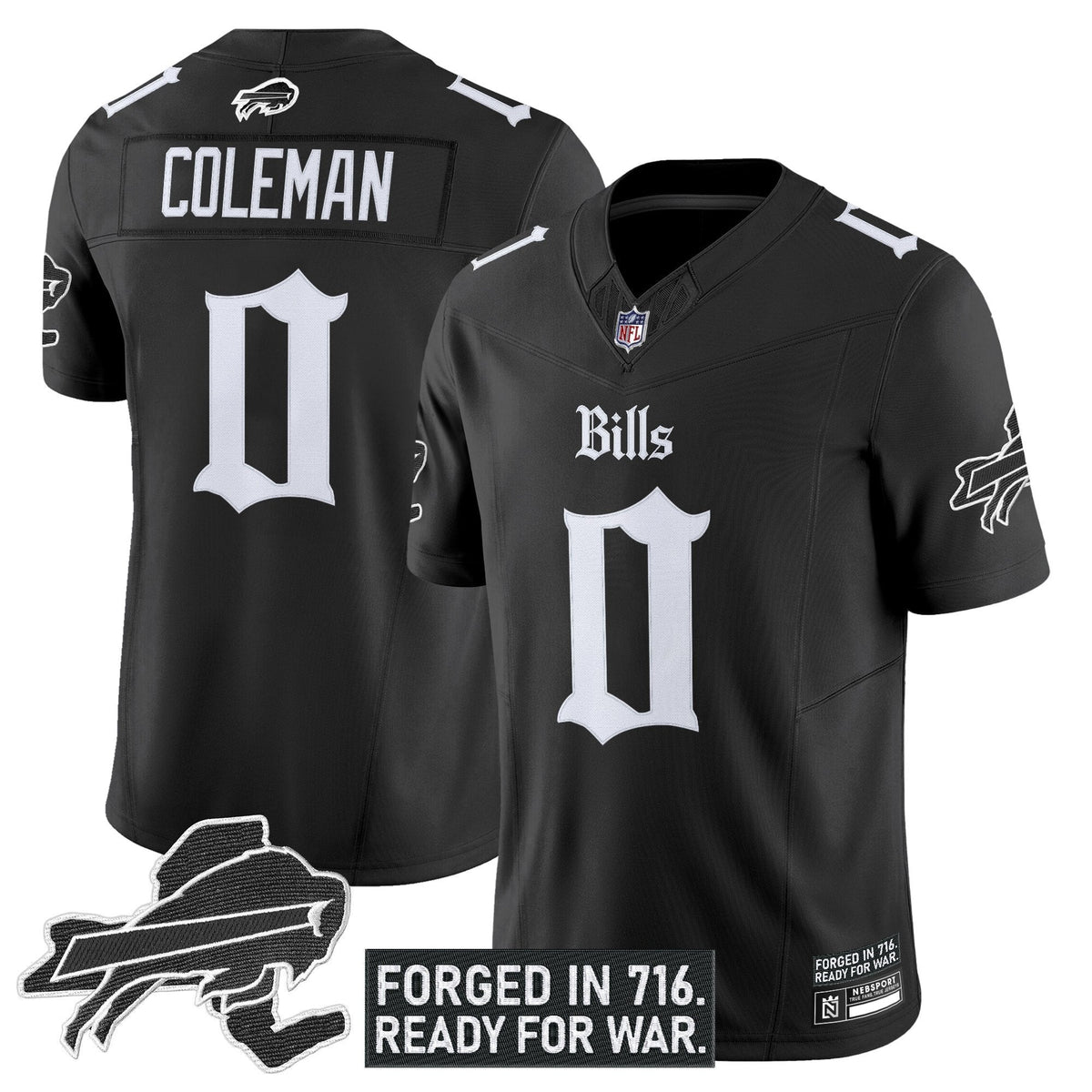 BUF 'Gothic Cold Front Edition' Vapor Limited Jersey