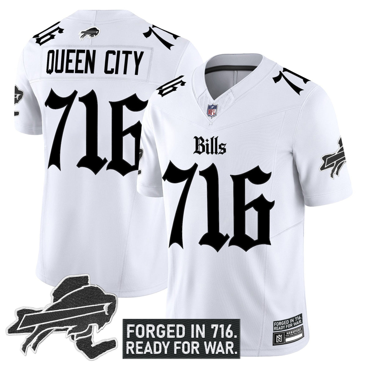 BUF 'Gothic Cold Front Edition' Vapor Limited Jersey