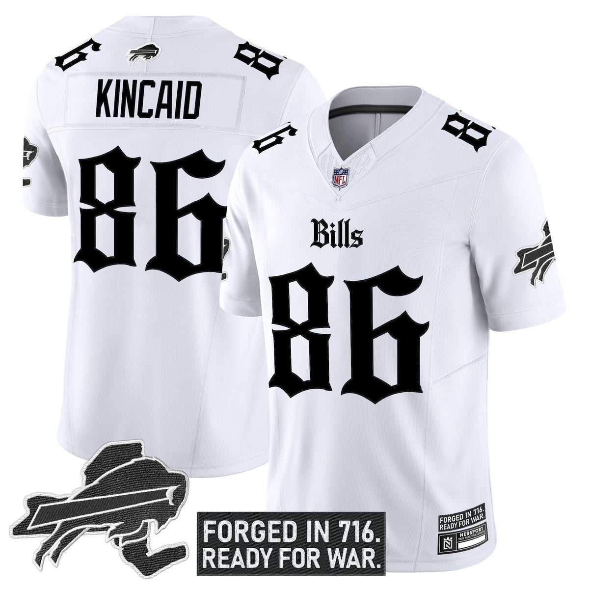 BUF 'Gothic Cold Front Edition' Vapor Limited Jersey